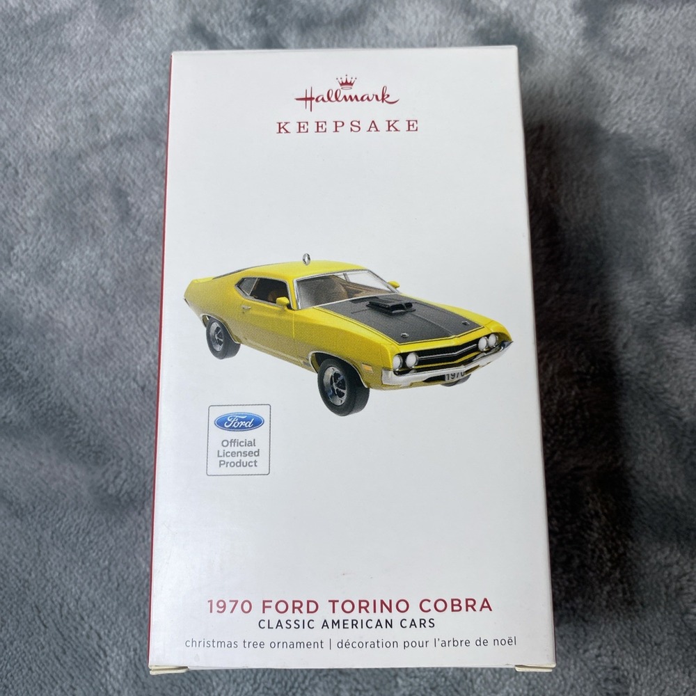 Ford Torino Cobra 1970 Classic‎ American Cars 2019 Hallmark Keepsake With Box